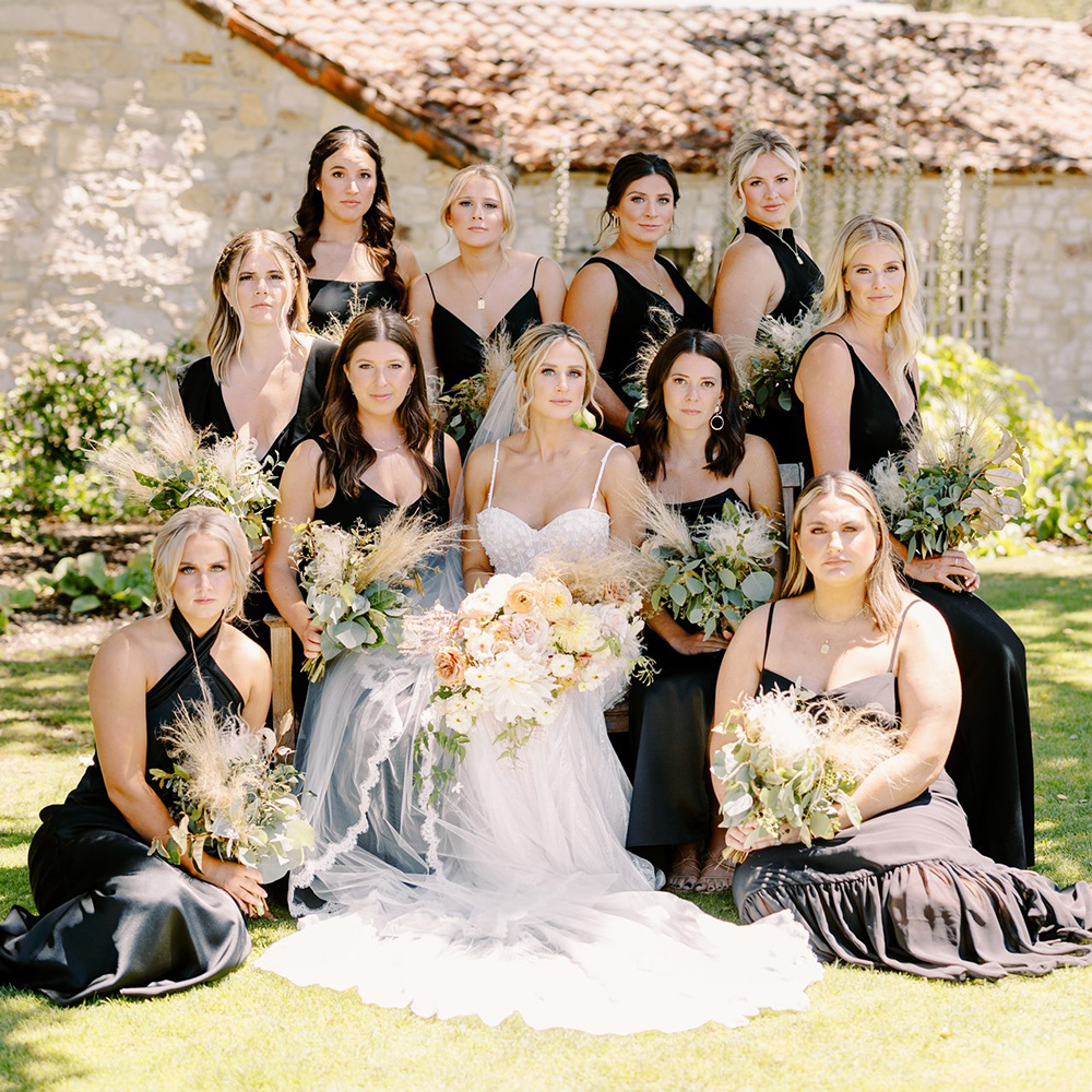 mix and match bridesmaid dresses